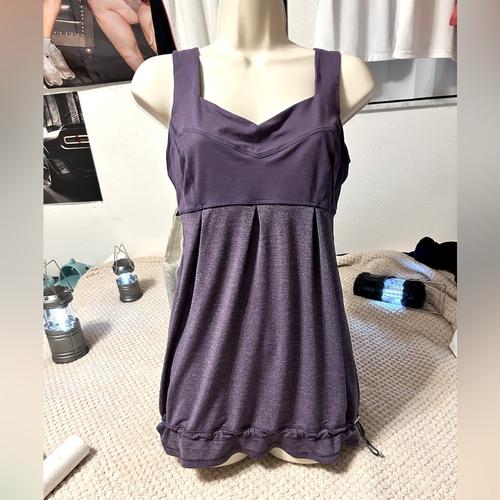 Lululemon Run Tame Me Tank-Size 6. In Concord Grape.